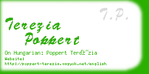 terezia poppert business card